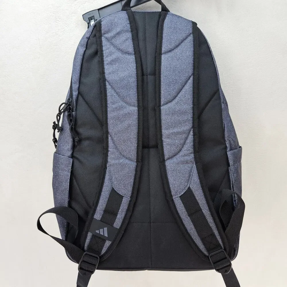 ADIDAS DEFENDER 5 BACKPACK UNISEX TWILL ONIX GREY BLACK NWT JJ7719